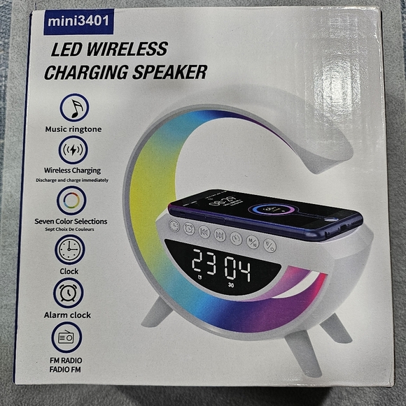 Multifunctional Bluetooth Speaker & Alarm Clock  - Picture 8 of 8